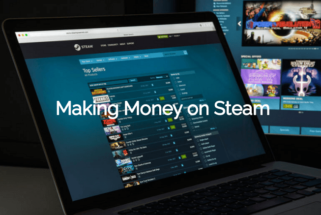 how to make money on steam
